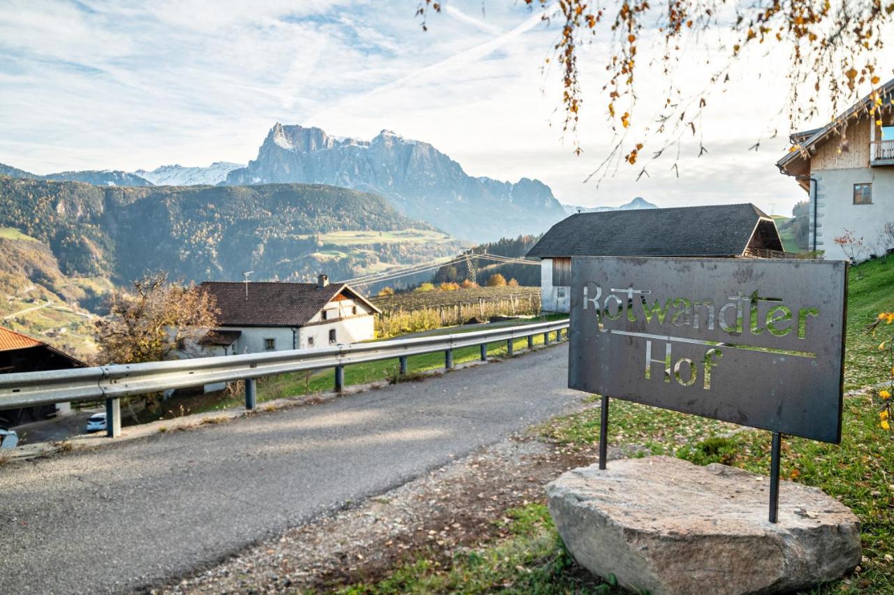 Rotwandterhof Wohnung Nest Barbiano  Exterior foto